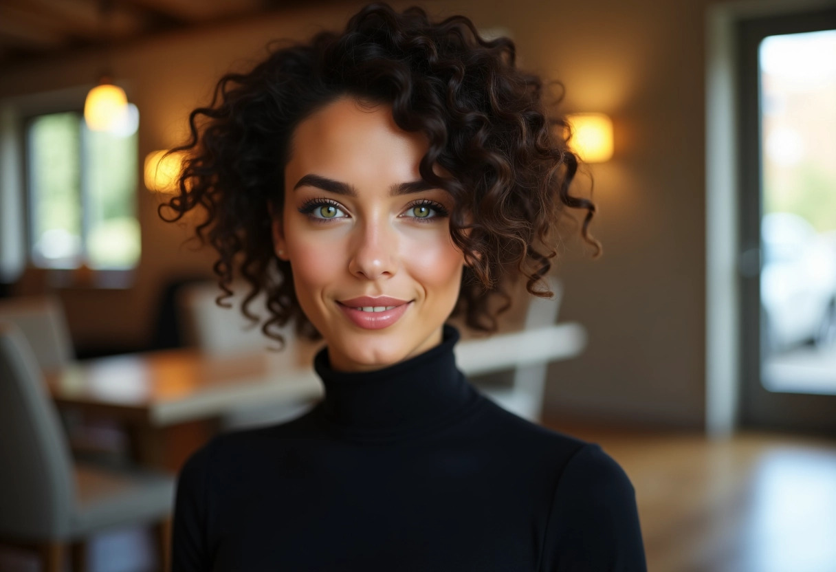 cheveux frisés